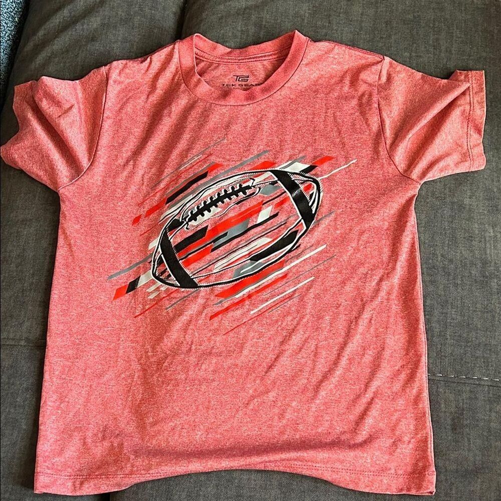 Tek-gear Red and Black T-shirt